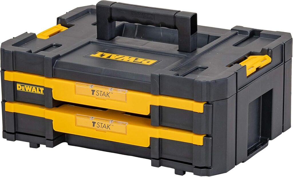 DEWALT DWST1-70706, Cajonera doble TSTAK IV, Divisores...
